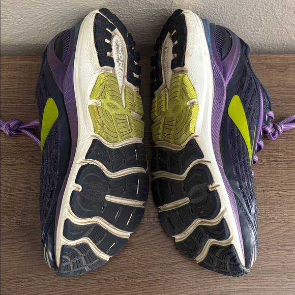 Brooks Transcend 4 Women’s Running Shoe Size 8 Purple/Navy - Picture 5 of 9